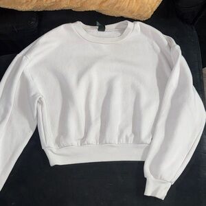Wild Fable White Sweatshirt